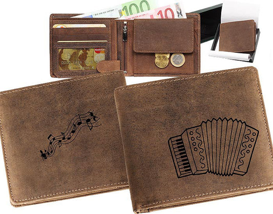 	Portemonnaie Musiker Akkordeon
