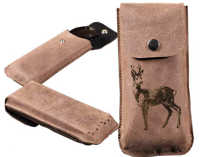 	Brillenetui Jäger Reh