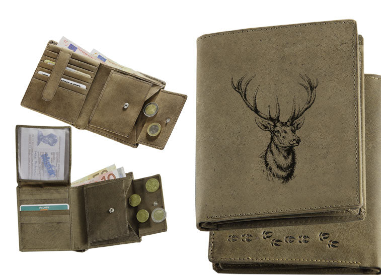 	Geldbörse Jäger Hirschkopf