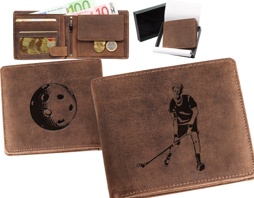 Geldbörse Unihockey