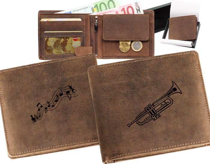 	Portemonnaie Musiker Trompete