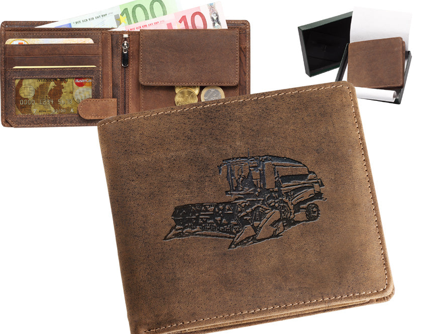 Portemonnaie Mähdrescher