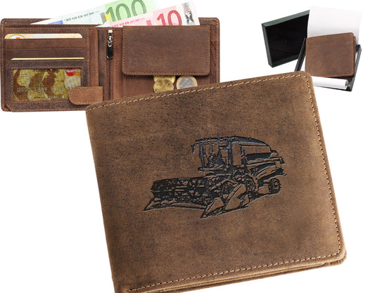 Portemonnaie Mähdrescher