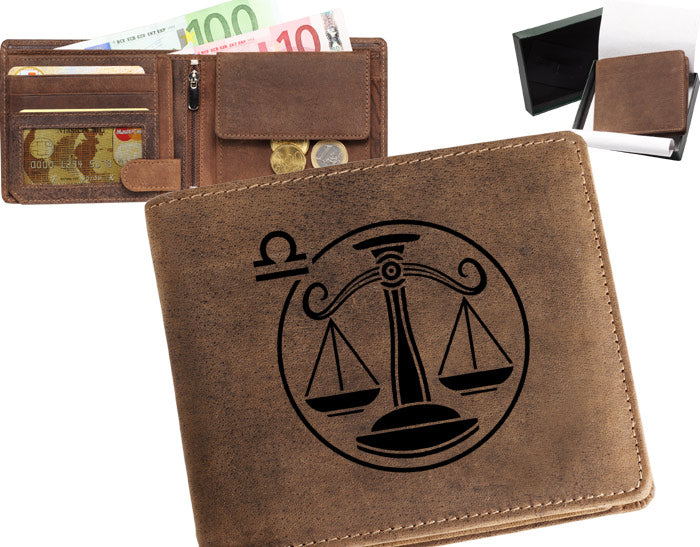 	Portemonnaie Sternzeichen Waage