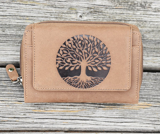 Damengeldbörse 8170 Lebensbaum 01