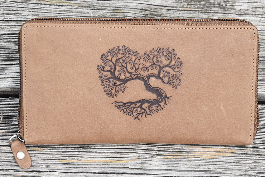 Damengeldbörse 80 "Lebensbaum 02"