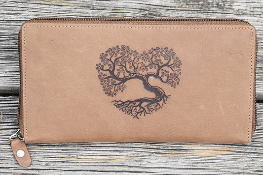 Damengeldbörse 80 "Lebensbaum 02"