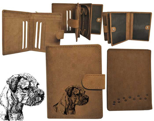 	Damen Geldbörse Border Terrier