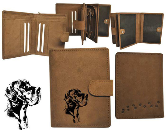 Damen Geldbörse Dogge