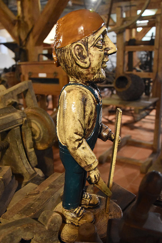 Dekofigur „Zimmerer“