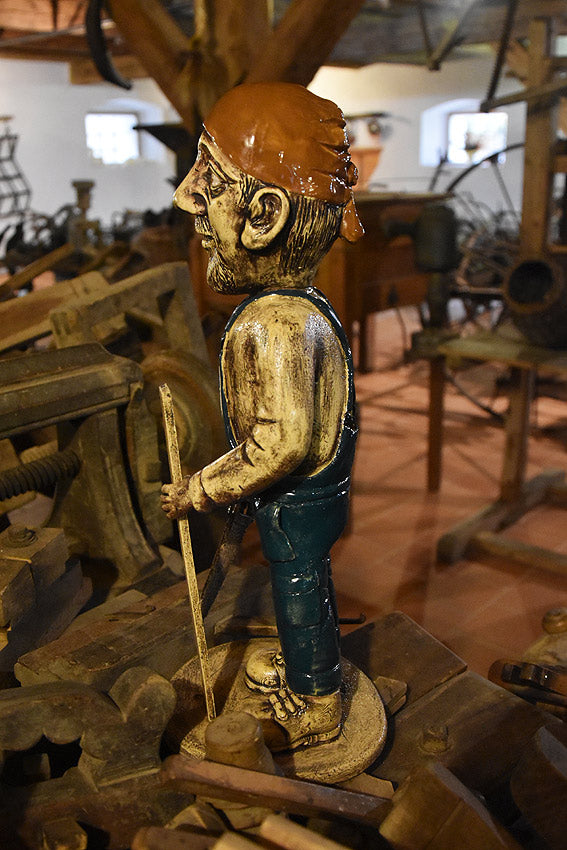 Dekofigur „Zimmerer“