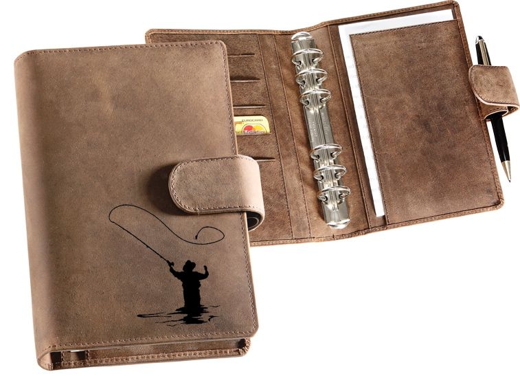 	Ringbuchkalender Angler Fliegenfischer