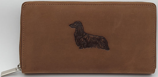 Damengeldbörse 80 Langhaardackel