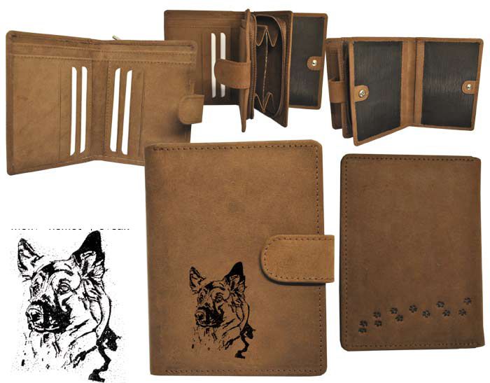 	Damen Geldbörse Schäferhund