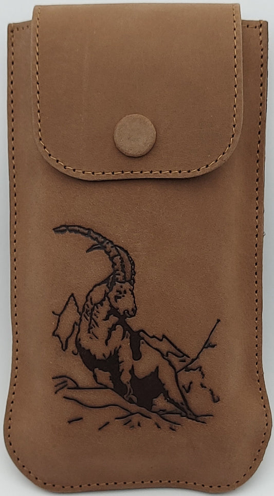 Brillenetui Steinbock